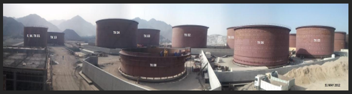 A large round building with a few towers

Description automatically generated with medium confidence