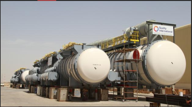 A large white tanks on a trailer

Description automatically generated