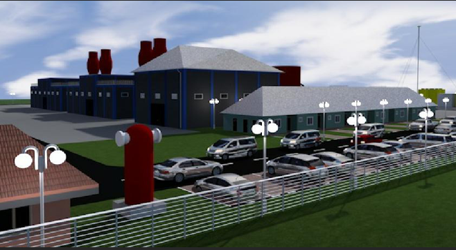 A building with cars parked in front of it
                            
                            Description automatically generated
